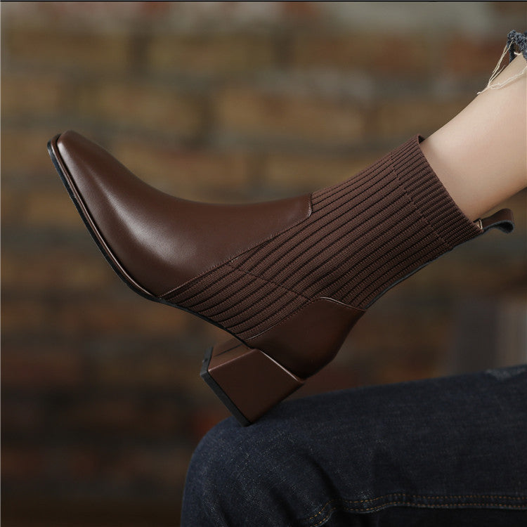 Dallas Bota Feminina Texana Western Cano Curto com Malha + Brinde Exclusivo