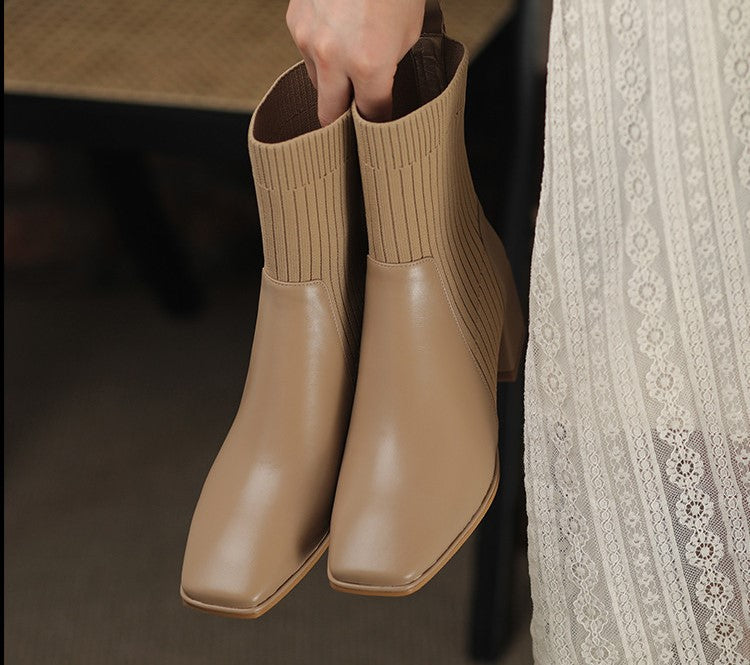 Dallas Bota Feminina Texana Western Cano Curto com Malha + Brinde Exclusivo
