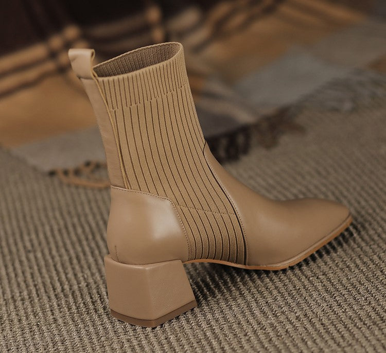 Dallas Bota Feminina Texana Western Cano Curto com Malha + Brinde Exclusivo