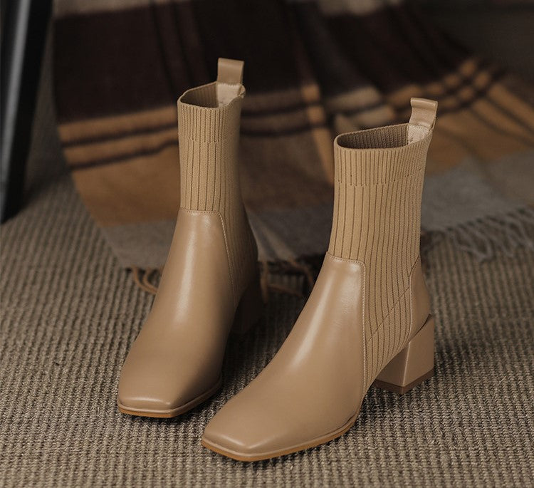 Dallas Bota Feminina Texana Western Cano Curto com Malha + Brinde Exclusivo