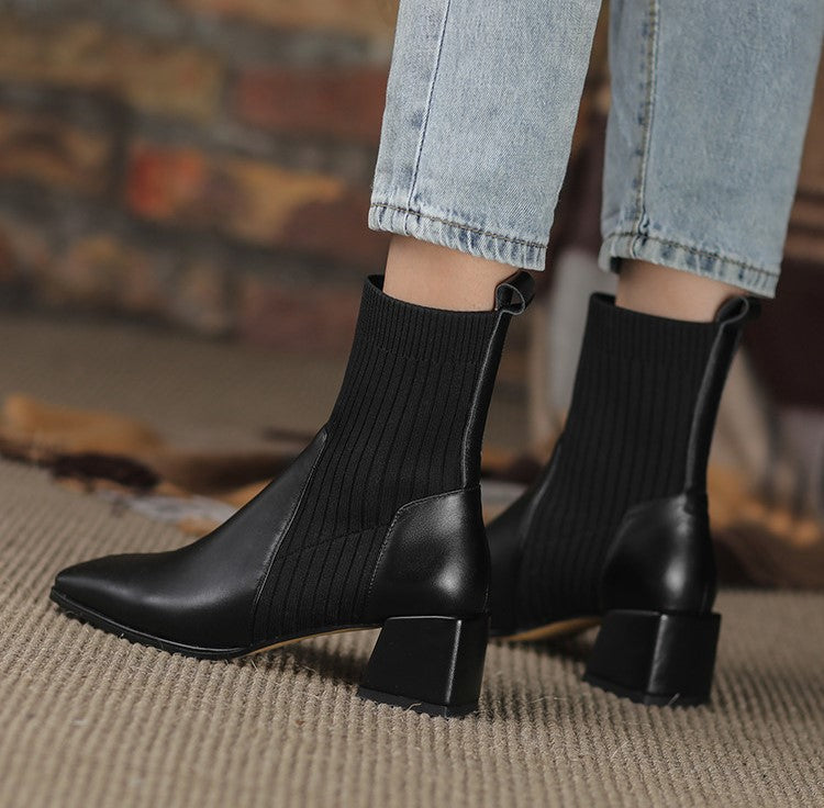 Dallas Bota Feminina Texana Western Cano Curto com Malha + Brinde Exclusivo