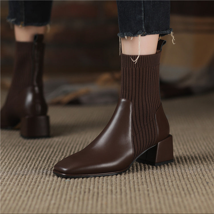 Dallas Bota Feminina Texana Western Cano Curto com Malha + Brinde Exclusivo