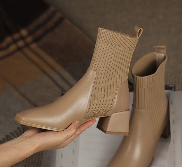 Dallas Bota Feminina Texana Western Cano Curto com Malha + Brinde Exclusivo