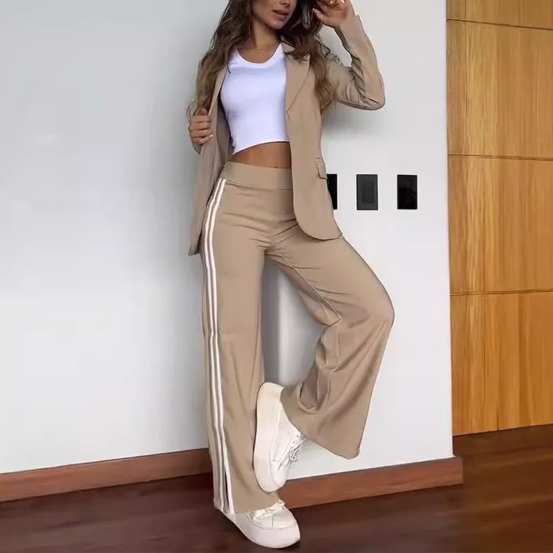 Conjunto Viena – Terno + Calça Feminino com Corte Europeu e Elegância Atual