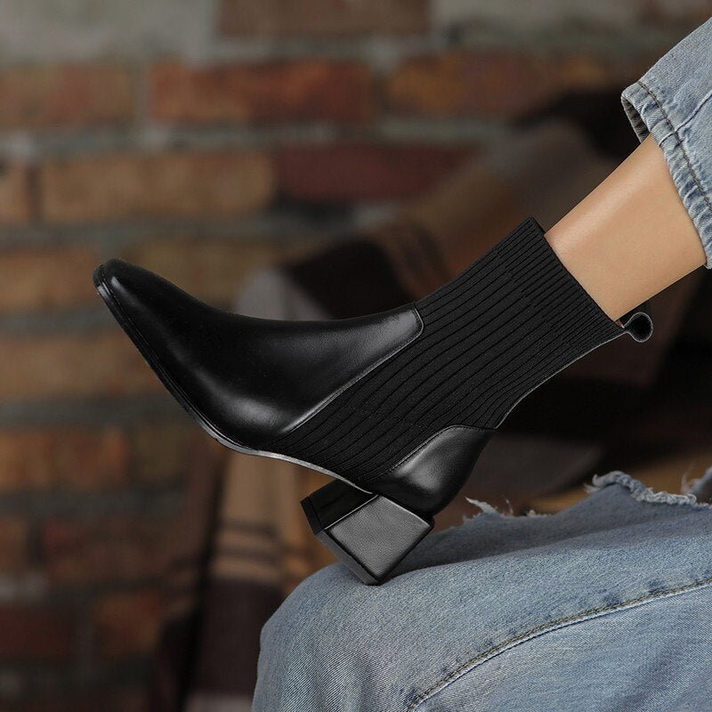 Dallas Bota Feminina Texana Western Cano Curto com Malha + Brinde Exclusivo