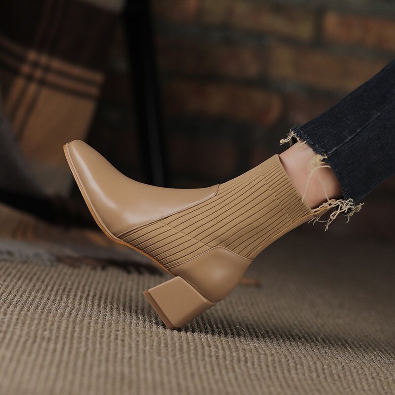 Dallas Bota Feminina Texana Western Cano Curto com Malha + Brinde Exclusivo