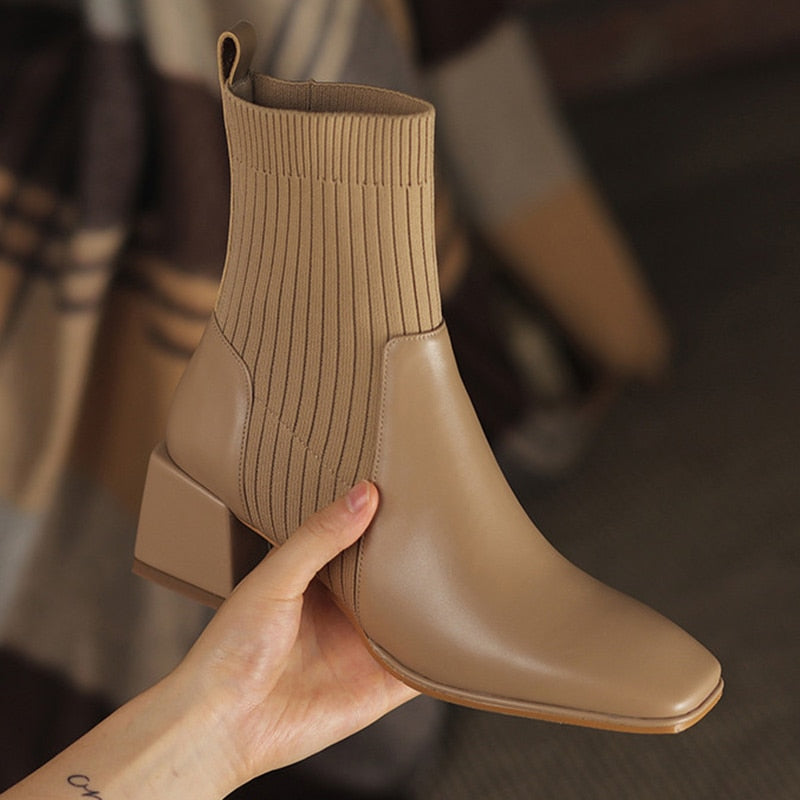 Dallas Bota Feminina Texana Western Cano Curto com Malha + Brinde Exclusivo