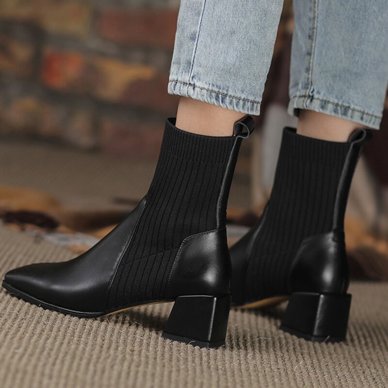 Dallas Bota Feminina Texana Western Cano Curto com Malha + Brinde Exclusivo